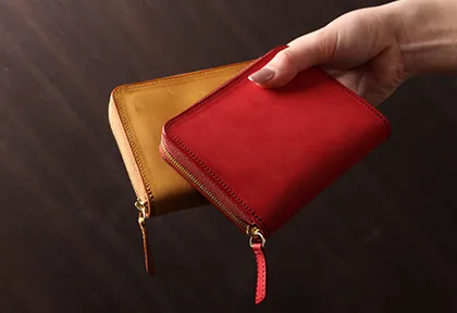 デシベルのラウンドファスナー財布(ショート) TEXAS